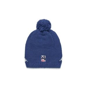 Kappa 6Cento Flock 3 Team US Ski and Snowboard Pom Beanie Hat Fleece  Cap NWT